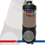 KMT FEEDLINE 高精度储砂罐有变化的刻度盘来精确控制磨料